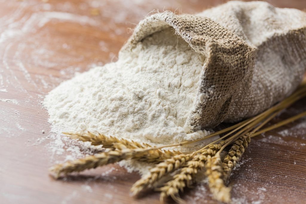 strong white flour