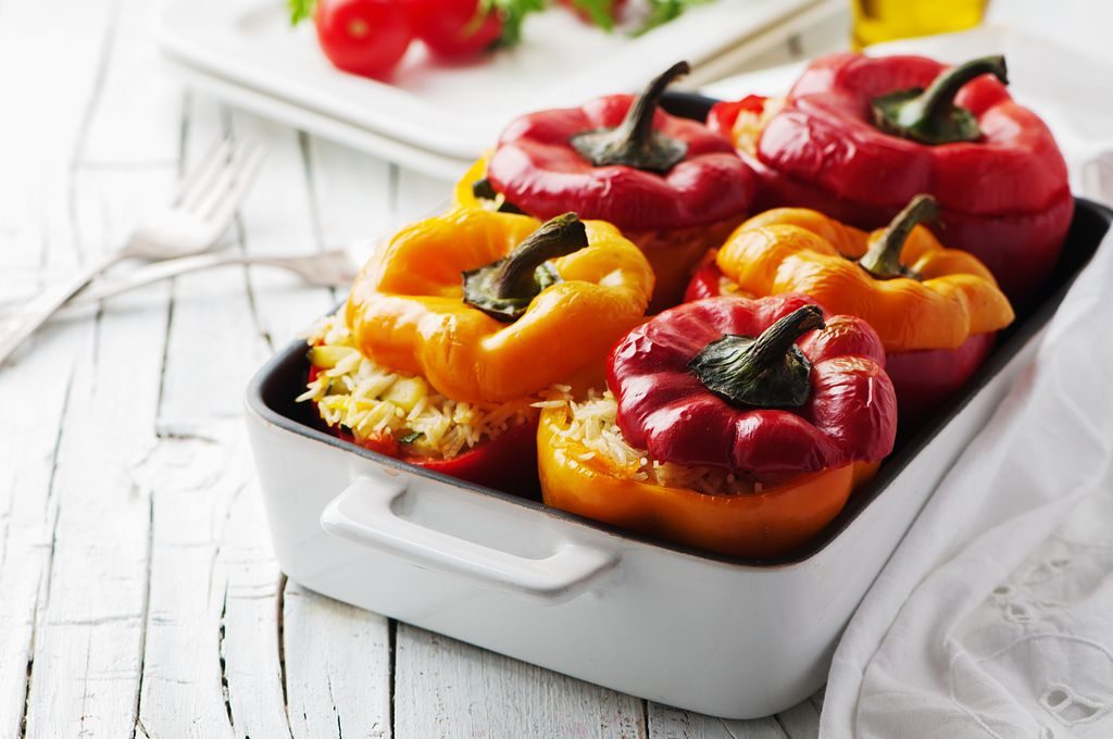 Vegetarian Stuffed Peppers