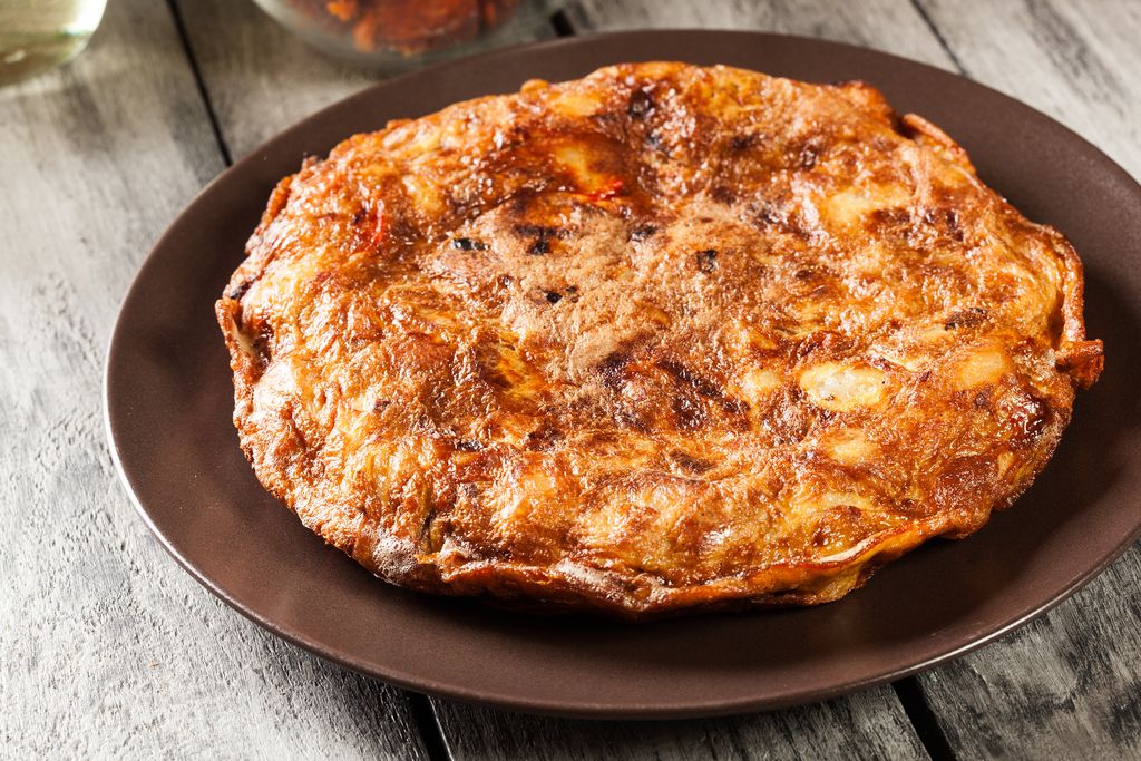 Potato and paprika tortilla