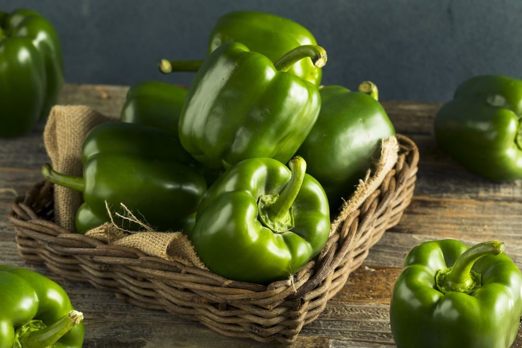 Green peppers