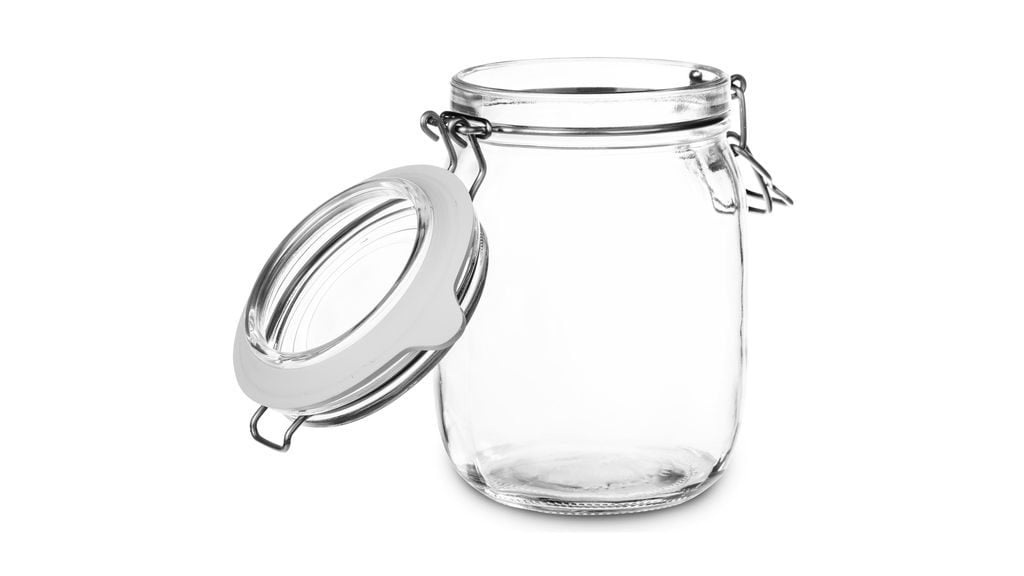 Glass jar The Cooking Hacks