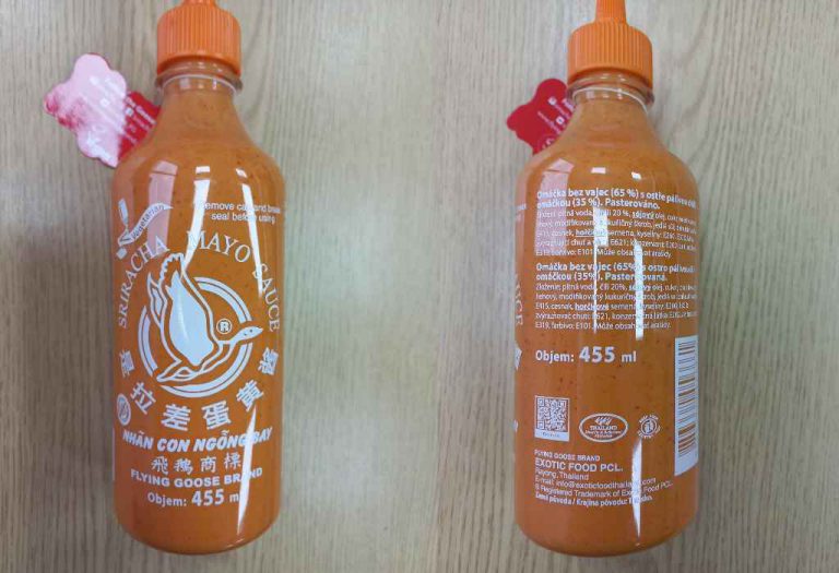 JK Foods (UK) recalls Flying Goose Sriracha Mayo Sauce due to undeclared mustard and soya