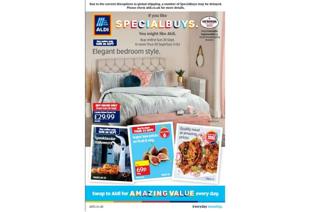 Aldi Offers This Week: 30 September - 6 October