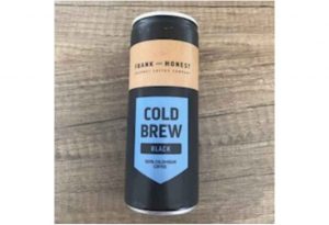 Recalled Frank and Honest Cold Brew due to undeclared allergen
