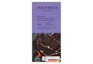 Product recall: Waitrose Belgian Dark Chocolate with Raisins and Almonds is recalled due to undeclared hazelnuts