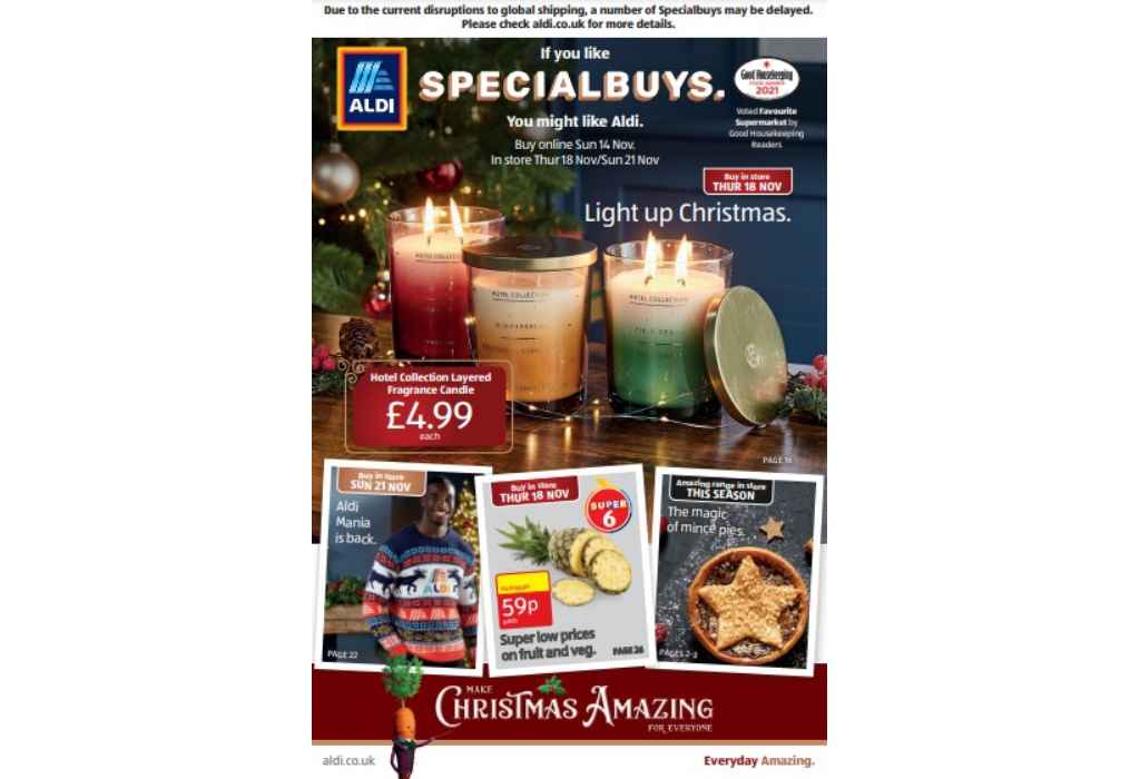 Aldi Offers Next Week: 18 - 24 November 2021