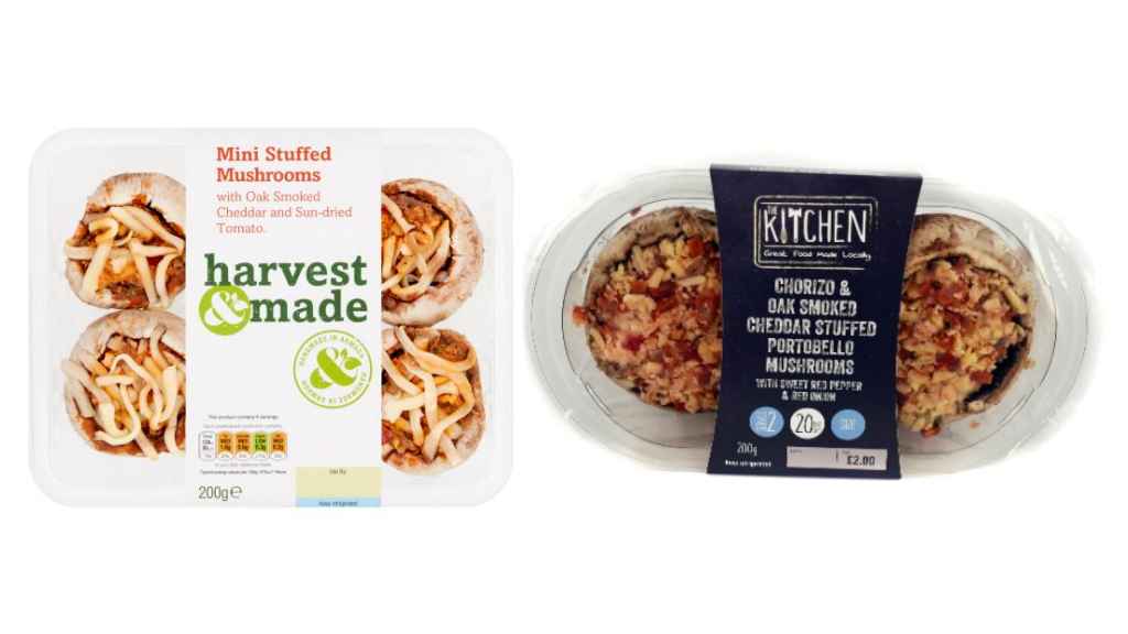 Recall of stuffed mushroom products due to undeclared wheat (gluten)