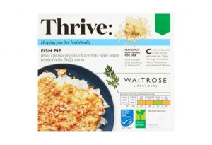 Recall of Waitrose Thrive Fish Pie due to packaging error and undeclared egg allergen