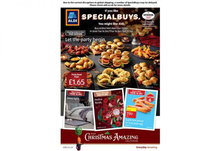 Aldi Offers Next Week: 16 - 22 December 2021