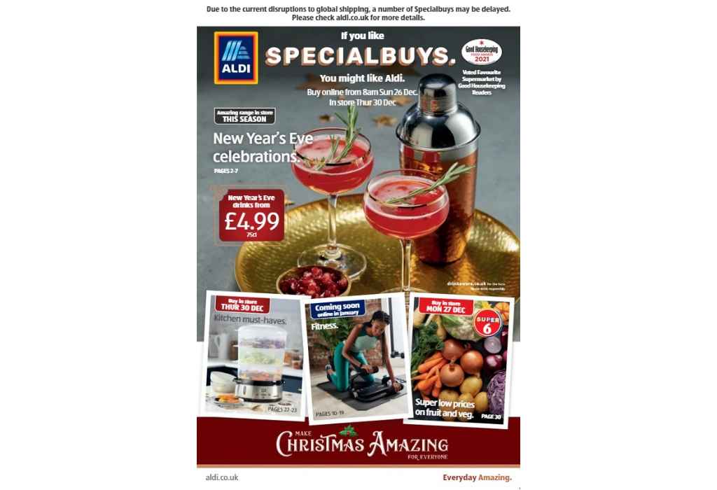 Aldi Offers Next Week: the offers from 30 December 2021