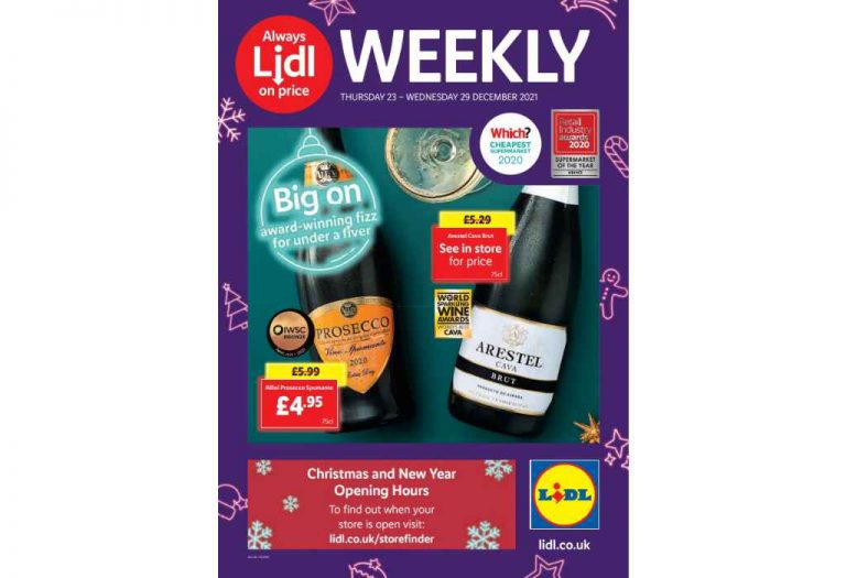 Lidl Offers Next Week: 23 - 29 December 2021