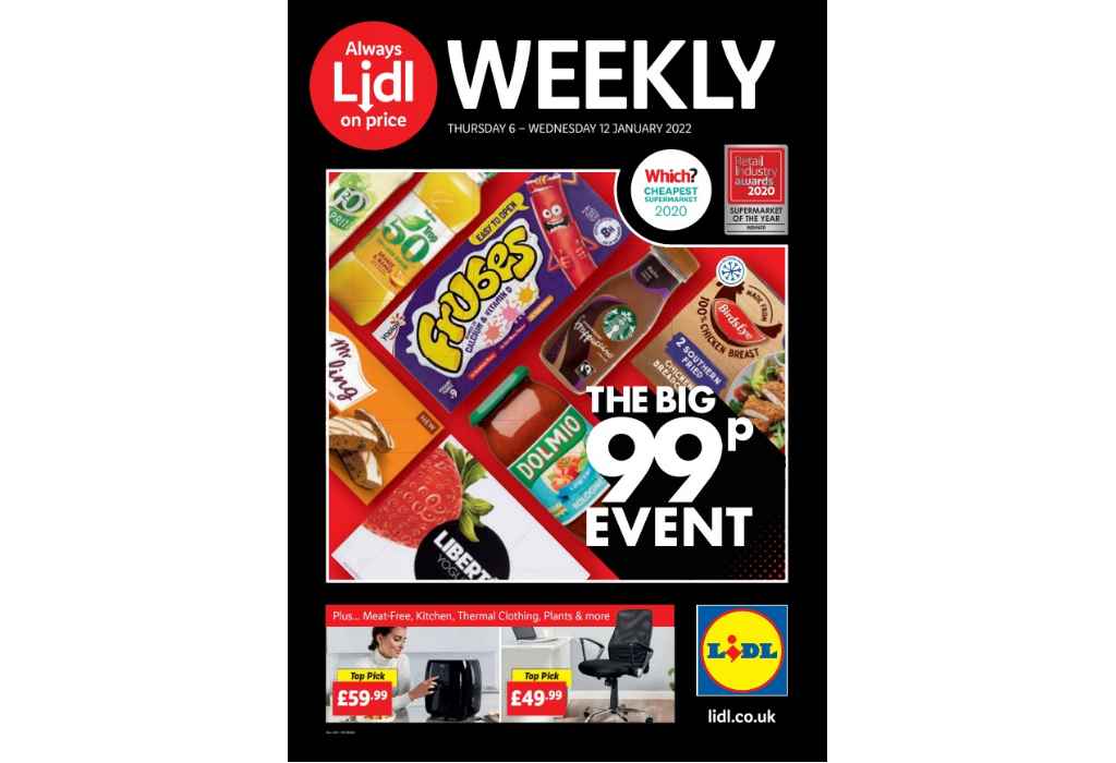 Lidl Offers Next Week: 6 - 12 January 2022