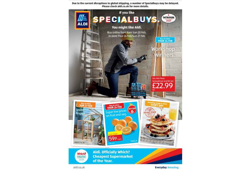 Aldi Offers Next Week: the offers from 24 February to 2 March 2022