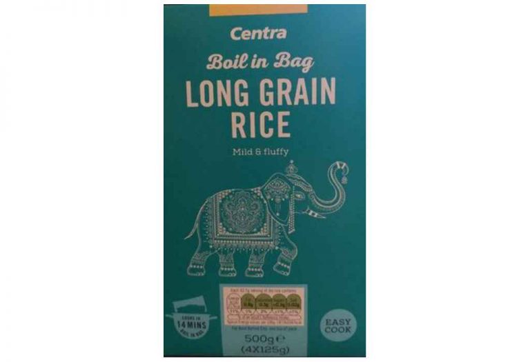 Recall of Centra Boil in the Bag Long Grain Rice due to possible presence of insects