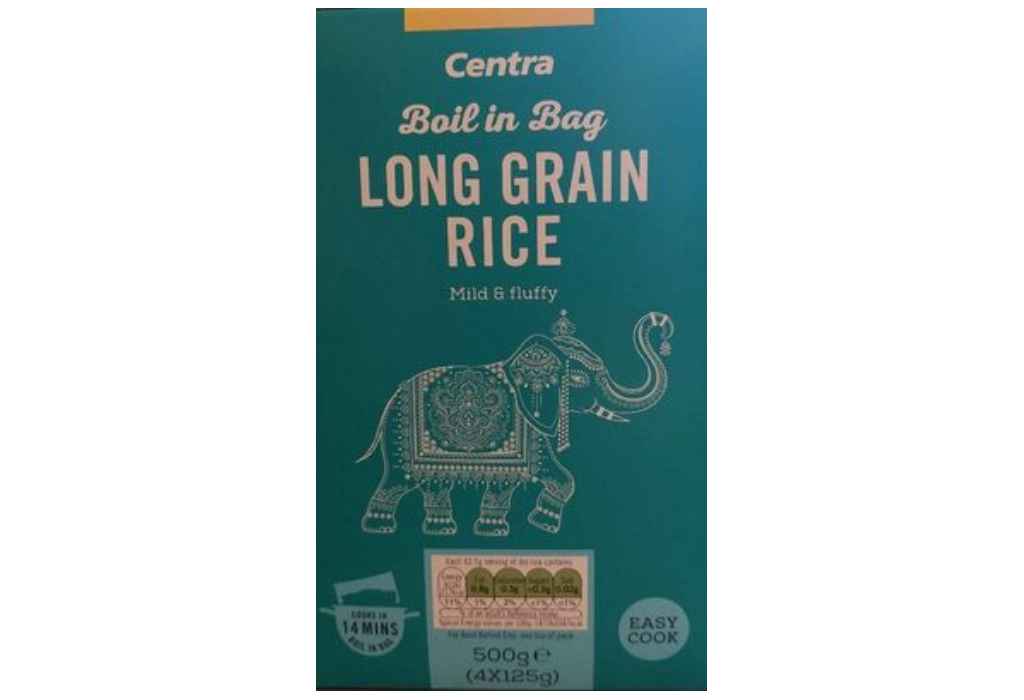 Recall of Centra Boil in the Bag Long Grain Rice due to possible presence of insects
