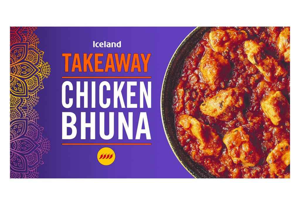 Recall of Iceland Takeaway Chicken Bhuna due to undeclared milk