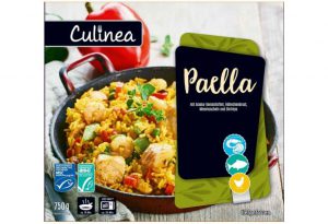 Recall of Culinea Paella due to allergens and cooking instructions not declared in English