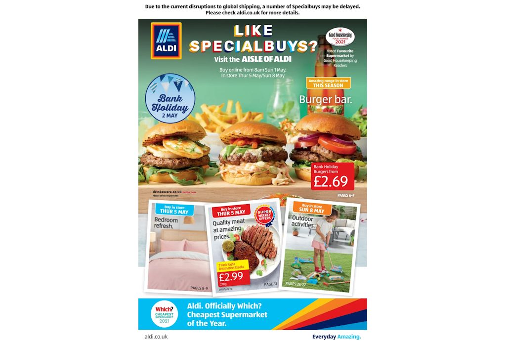 Aldi Offers Next Week: the offers from 5 to 11 May 2022