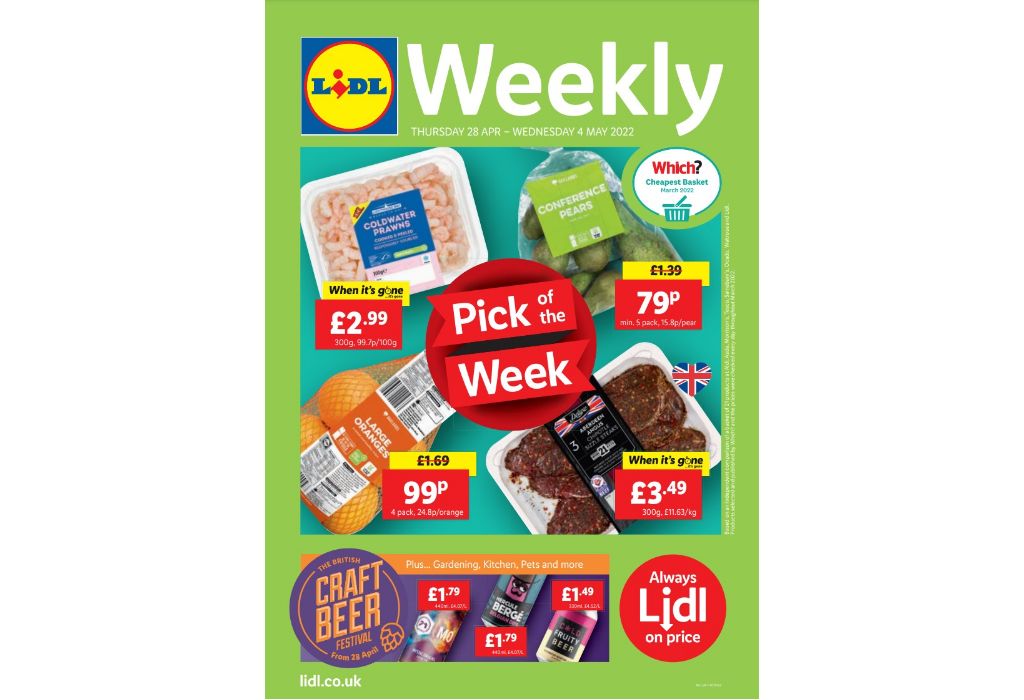Lidl Offers Next Week: from 28 April to 4 May 2022