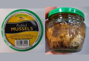 Recall of Parson’s Pickles Pickled Mussels due to presence of glass fragments