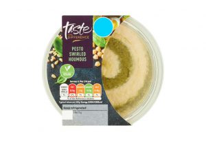Recall of Taste The Difference Pesto Swirl Houmous due to presence of allergens not declared