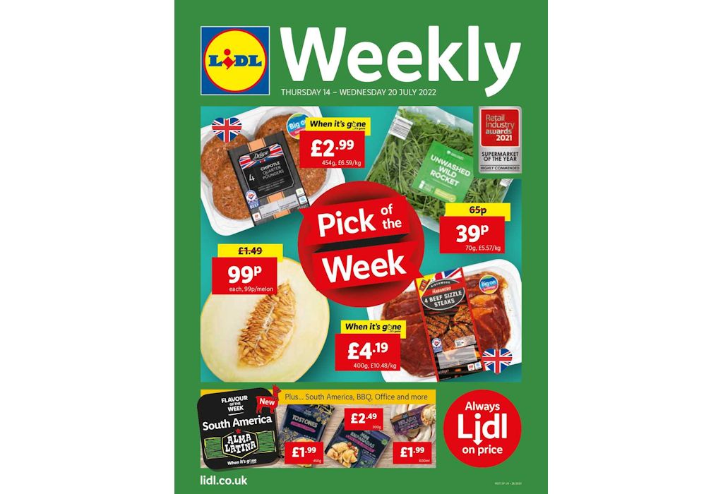 Lidl Offers Next Week: from 14 to 20 July 2022