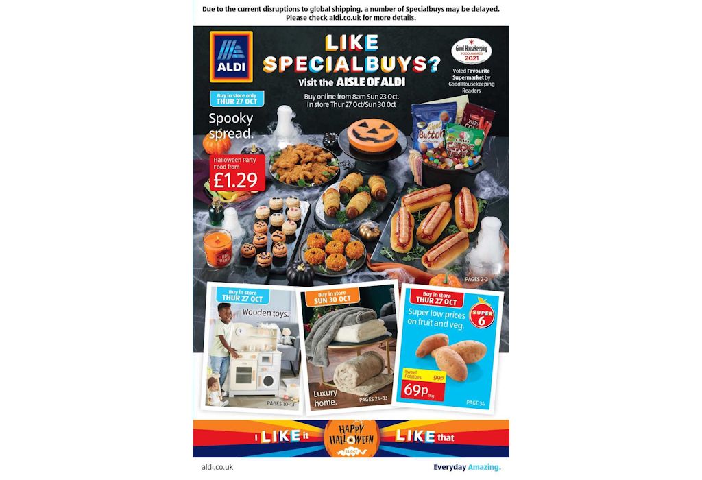 Aldi Offers Next Week: the offers from 27 October to 2 November 2022