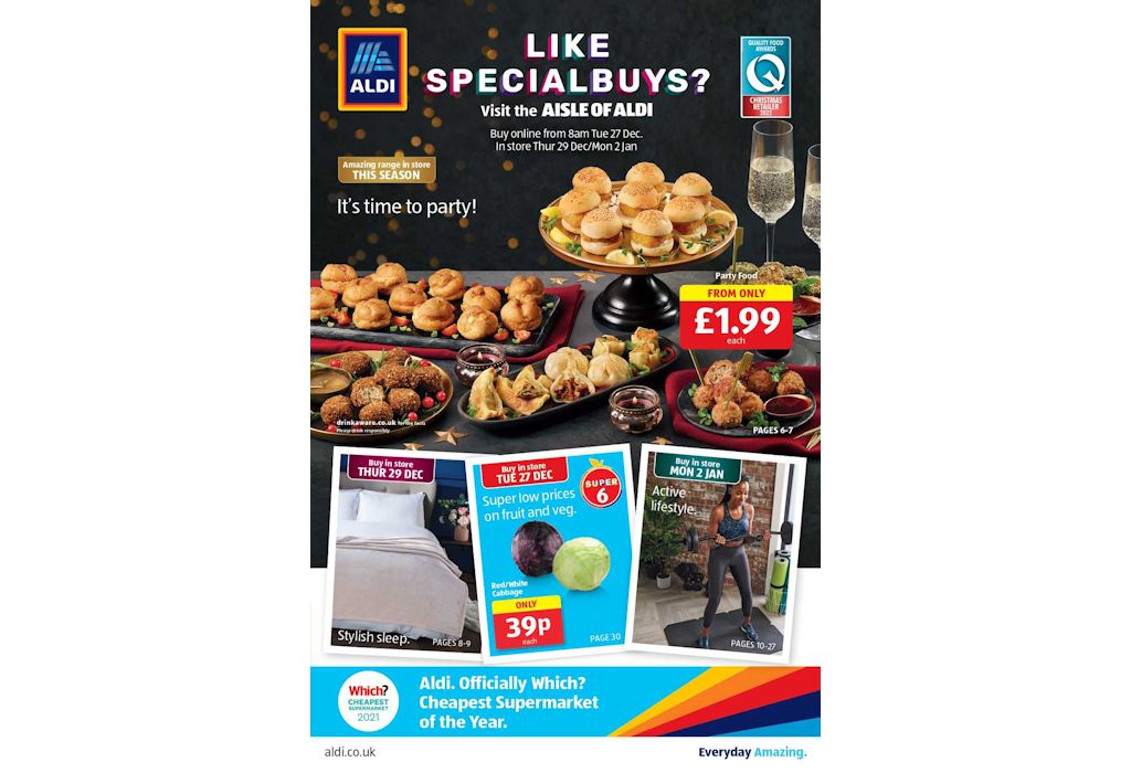 Aldi Offers Next Week: from 29 December to 4 January 2023