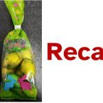 Recall of Happy Easter Egg Hunt bag due to presence of undeclared allergens