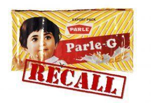 Recall of Parle-G due to presence of undeclared milk