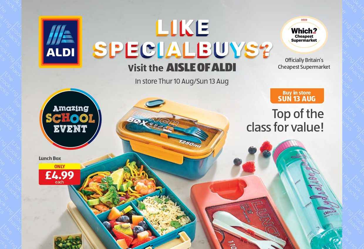 Aldi Specialbuys Weekly Offers from 10 to 16 August 2023