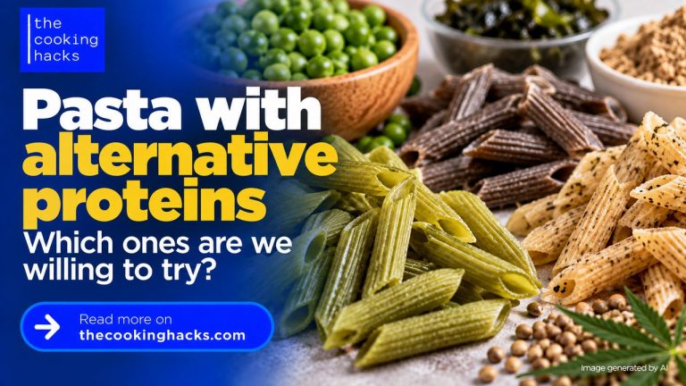 Pea, hemp, seaweed or insect pasta: what makes people willing to try it?