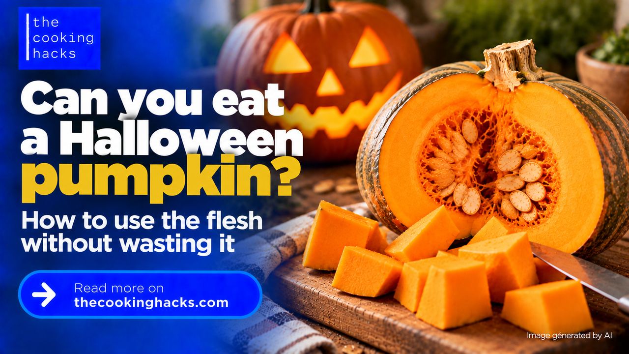 Can you eat a Halloween pumpkin? How to use the flesh without wasting it