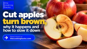 Why cut apples turn brown and how to slow browning