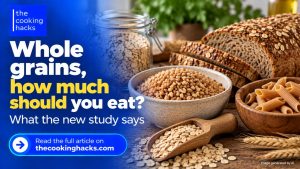 How much whole grain should you eat per day?
