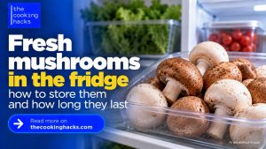 Fresh mushrooms in the fridge, how to store them and how long do they last?