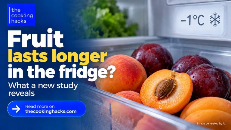 Can near-freezing storage preserve fruit quality and aroma? What a new study found