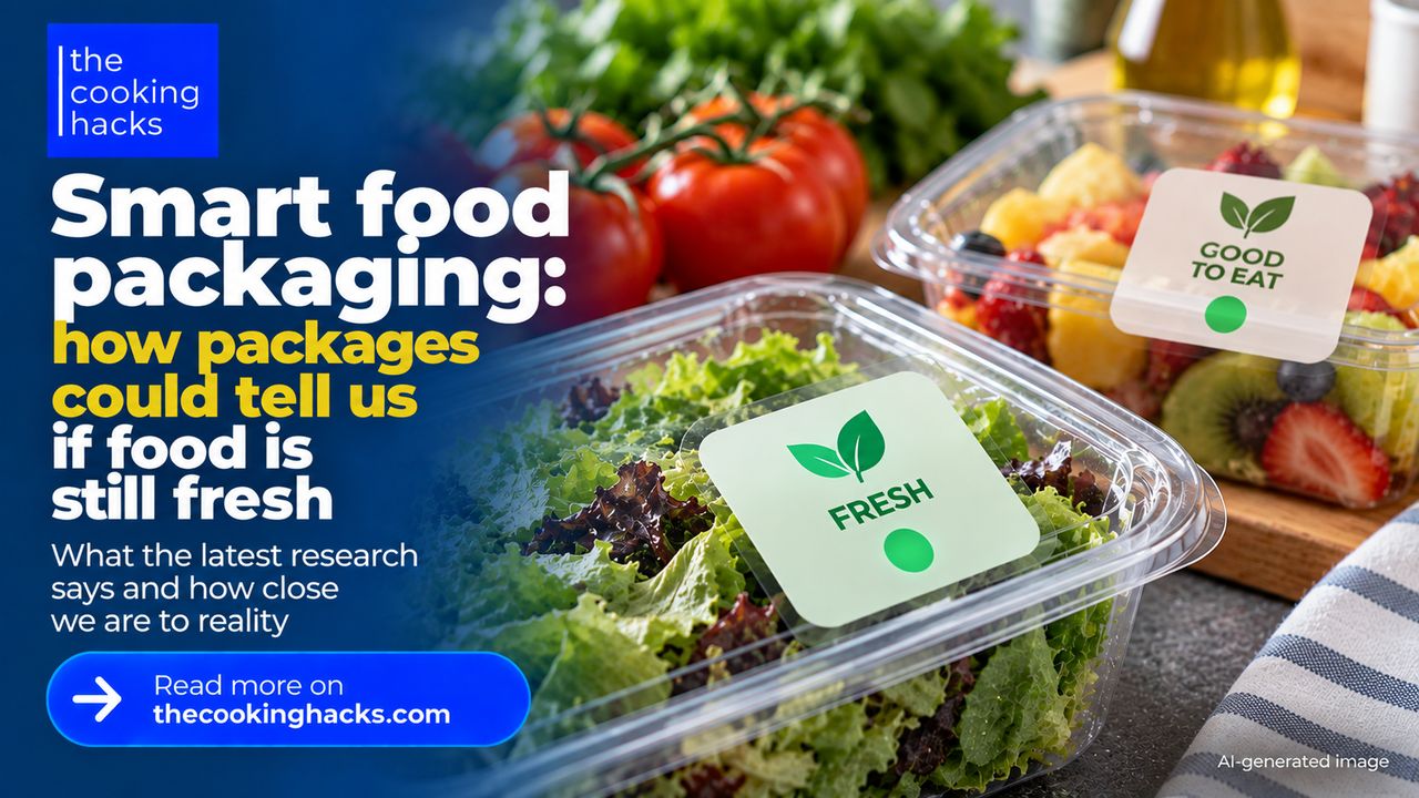 Smart food packaging: how packages could tell us when food is changing