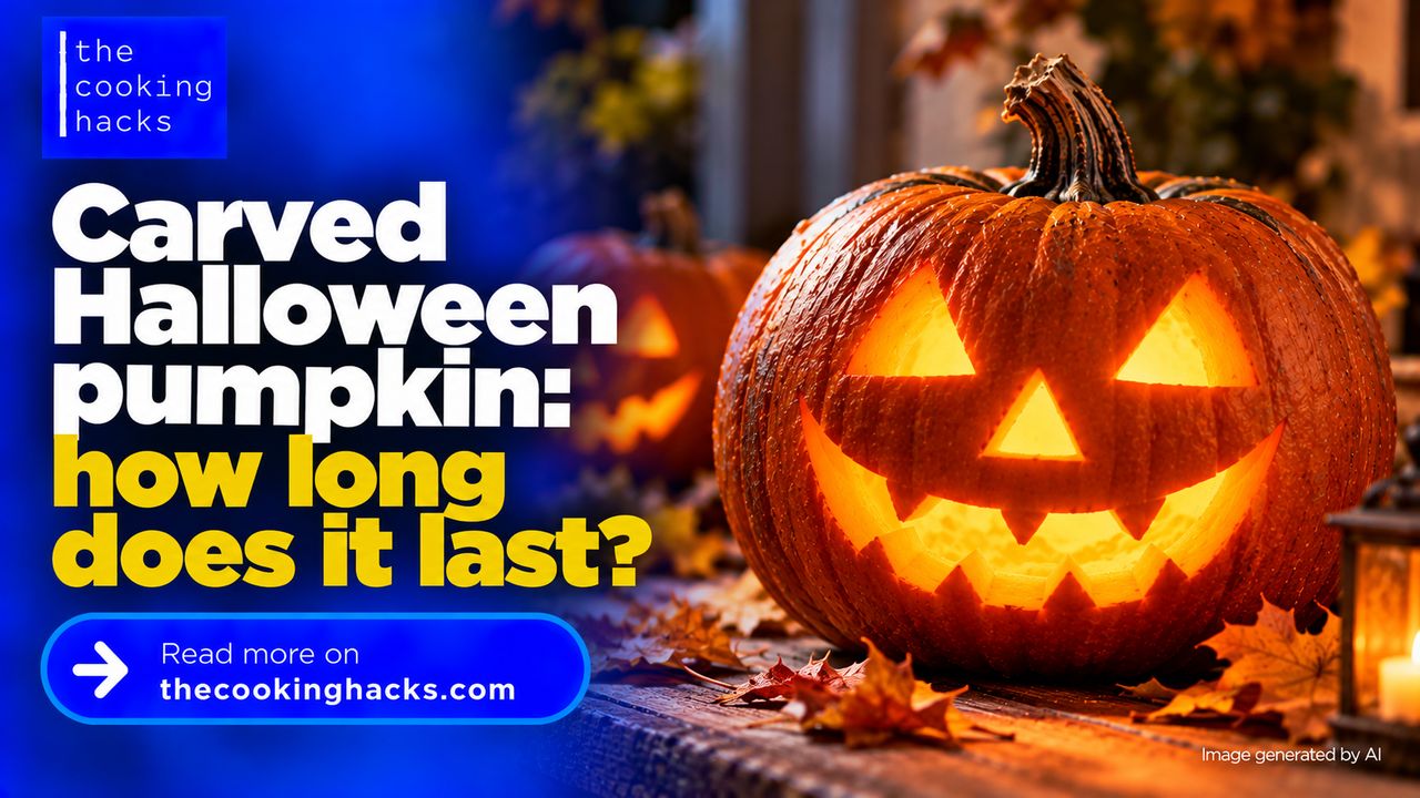 How long does a carved Halloween pumpkin last and how can you stop it rotting too soon?