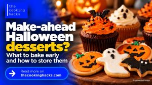 Make-ahead Halloween desserts, what to bake early and how to store them